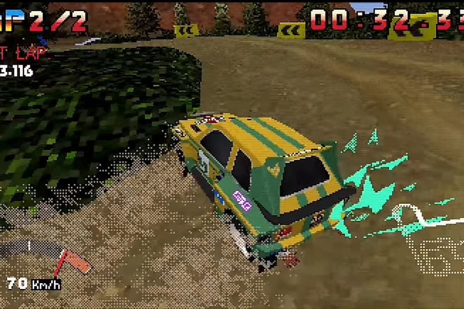 Parking garage rally circuit capa
