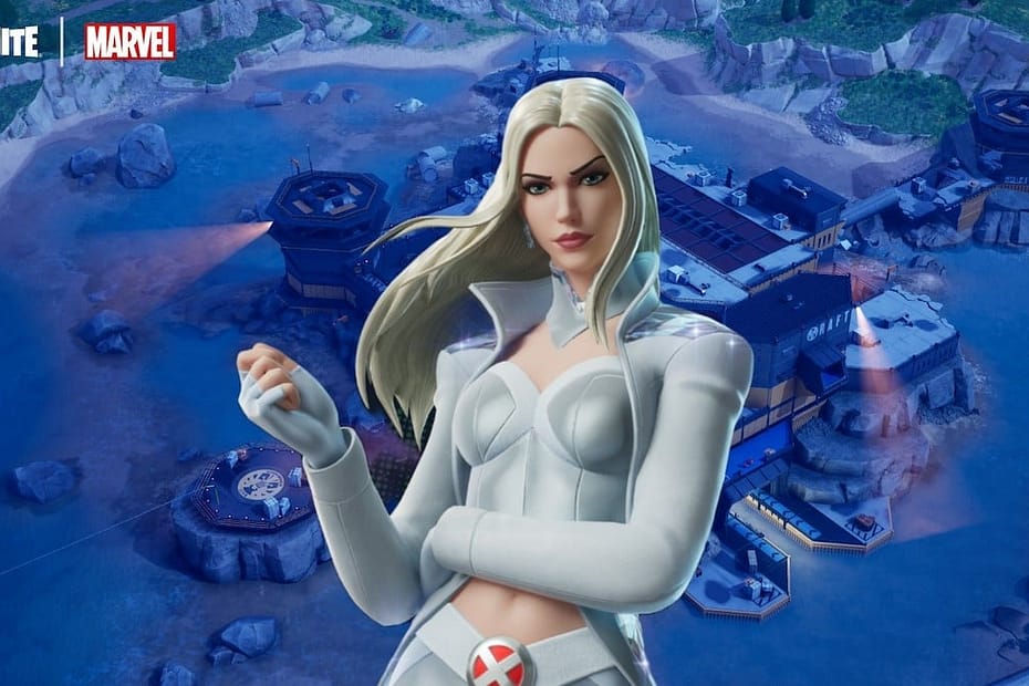 Emma Frost no Fortnite